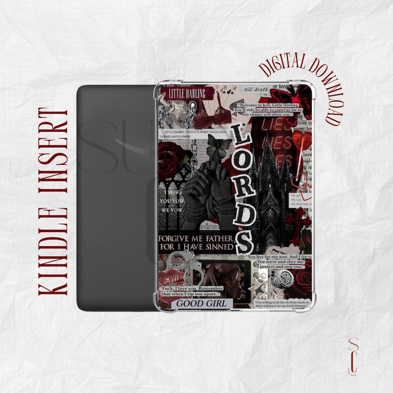L.O.R.D.S Inspired Kindle Insert | Kindle Printable | Clear Case Insert ...