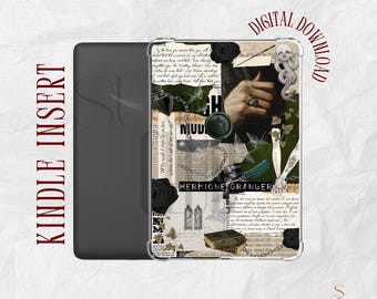 Dramione Romance Inspired Kindle Insert ~ | Kindle Printable | Clear Case Insert | Kindle Aesthetic | Kindle Stickers | Digital Download