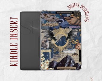 ACOTAR Inspired Kindle Insert | Kindle Printable | Clear Case Insert | Kindle Aesthetic | Kindle Stickers | Digital Download
