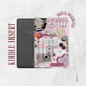 Releasing 10 Boys of Tommen Inspired Kindle Insert | Kindle Printable | Clear Case Insert | Kindle Aesthetic | Digital Download