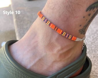 Handmade Colorful Woven Anklet | Braided Friendship Bracelet