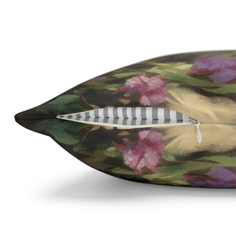 Royal Garden Peacock Decorative Pillow Case, Exotic Bird Home Accent, Vibrant Feather Design