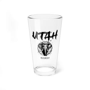 Utah Mammoth Pint Glass for Utah hockey NHL fan 2025 Utah Mammoth tee gift for Utah hockey fan 2025 Utah hockey season
