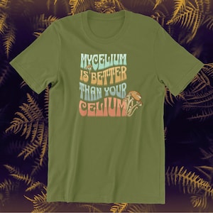 funny mushroom lover tshirt gift for mycology lover mushroom foraging gift for mushroom mycelium t-shirt magic mushroom gift tee