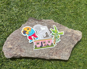 Debí Tirar Más Fotos Sticker/Concho/Casita/BB/Puerto Rico/Y2k, Millenial, Hydroflask Decal, Gift, Laptop Sticker, Waterbottle
