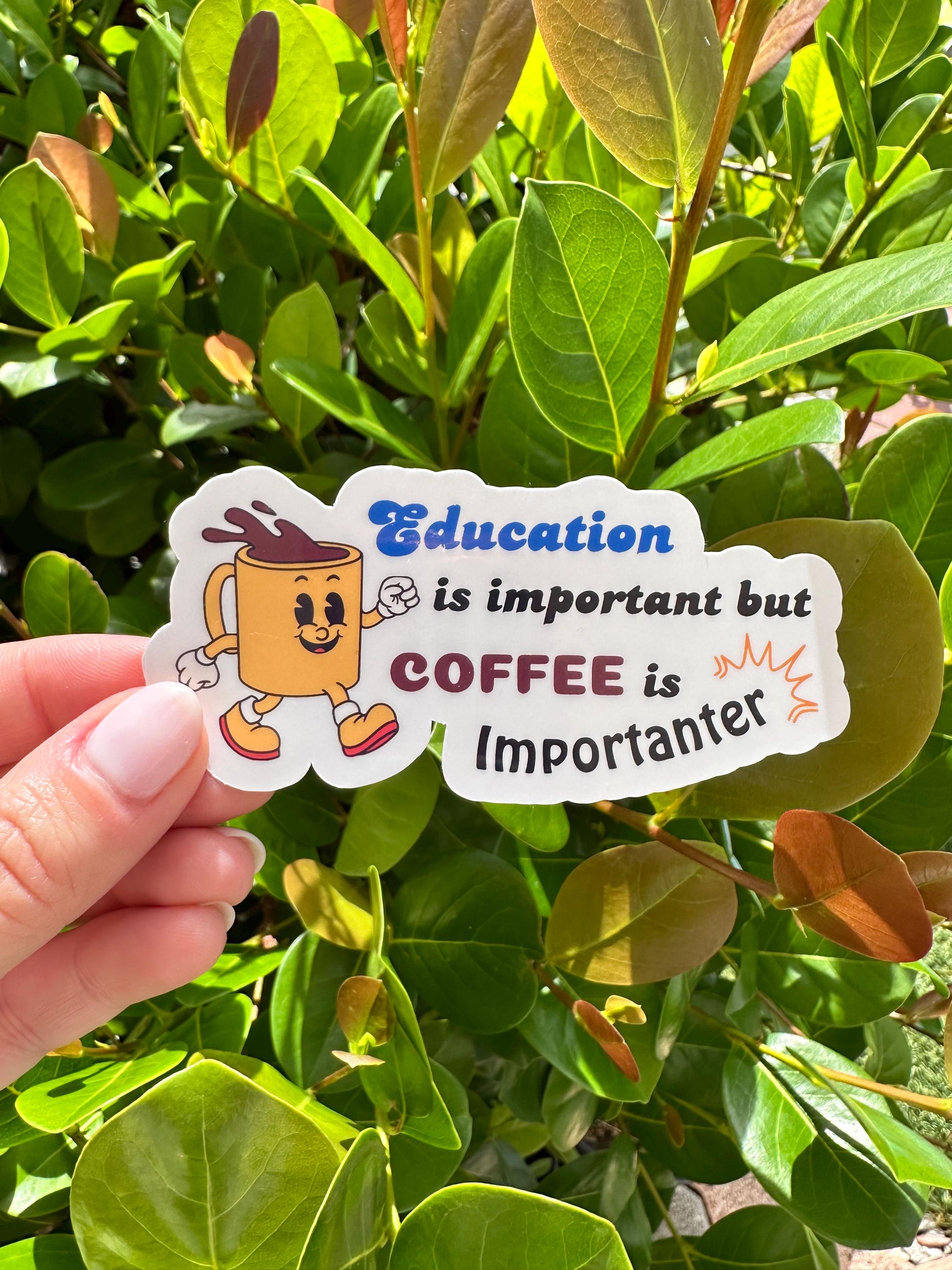 Lfm Sticker Coffee Funny Sticker/vintage/education Sticker/y2k,millenial ...