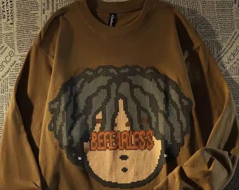Be Fearless | Vintage Design Cotton Sweatshirt | Y2K Style