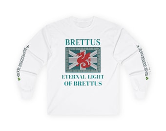 Vintage Cotton Long Sleeve Tee: Breathable Unisex Graphic Shirt