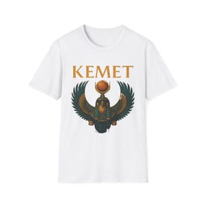 Vintage Kemet T-Shirt For History Lovers | Egyptian Symbol Printed Unisex T-Shirt Gift | Graphic Pharaoh Shirt | Casual Daily Wear Top