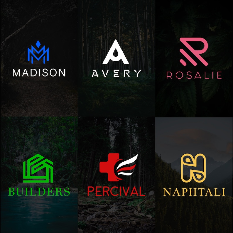 Ich erstelle ein individuelles Logo-Design für Ihr Unternehmen Professionelles Logo Logo Maker Fotografie Logo Logo Design Individuell für Business Bild 8