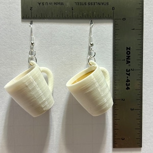 Coffee Mug Earrings