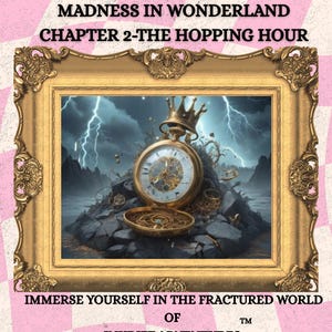 DND 5e One Shot Adventure  Chapter 2: The Hopping Hour Wonderland dnd One-Shot Surreal Puzzle Module Level 5 DM Resource 5e Instant Download