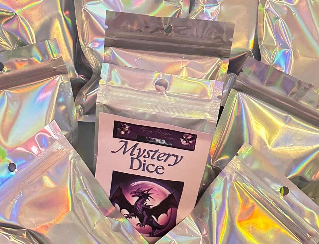 Mystery Dice RESTOCK Blind Bags Mystery Dice Sets Dungeons & Dragons Mystery Dice Bags Dnd Mystery Dice Dnd Gift Mystery Bags Mystery Grab