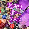 Mystery Dice Scoop : Random D&D Dice Grab Bag , 12 or 24 Polyhedral Dice