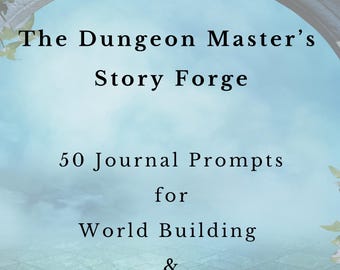 Ultimate DM Resource, Unique Template ,Dungeons and Dragons Worldbuilder, RPG Game Printable Add-On, DnD Tools, DM Prompts, Digital Dnd Note