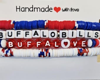 Buffalo Bills Inspired Buffalove Bracelet set