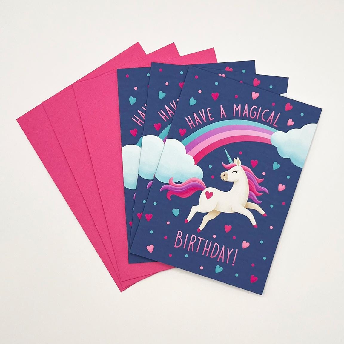 Have A Magical Birthday Card | Blank Inside, Envelope Included | Happy ...