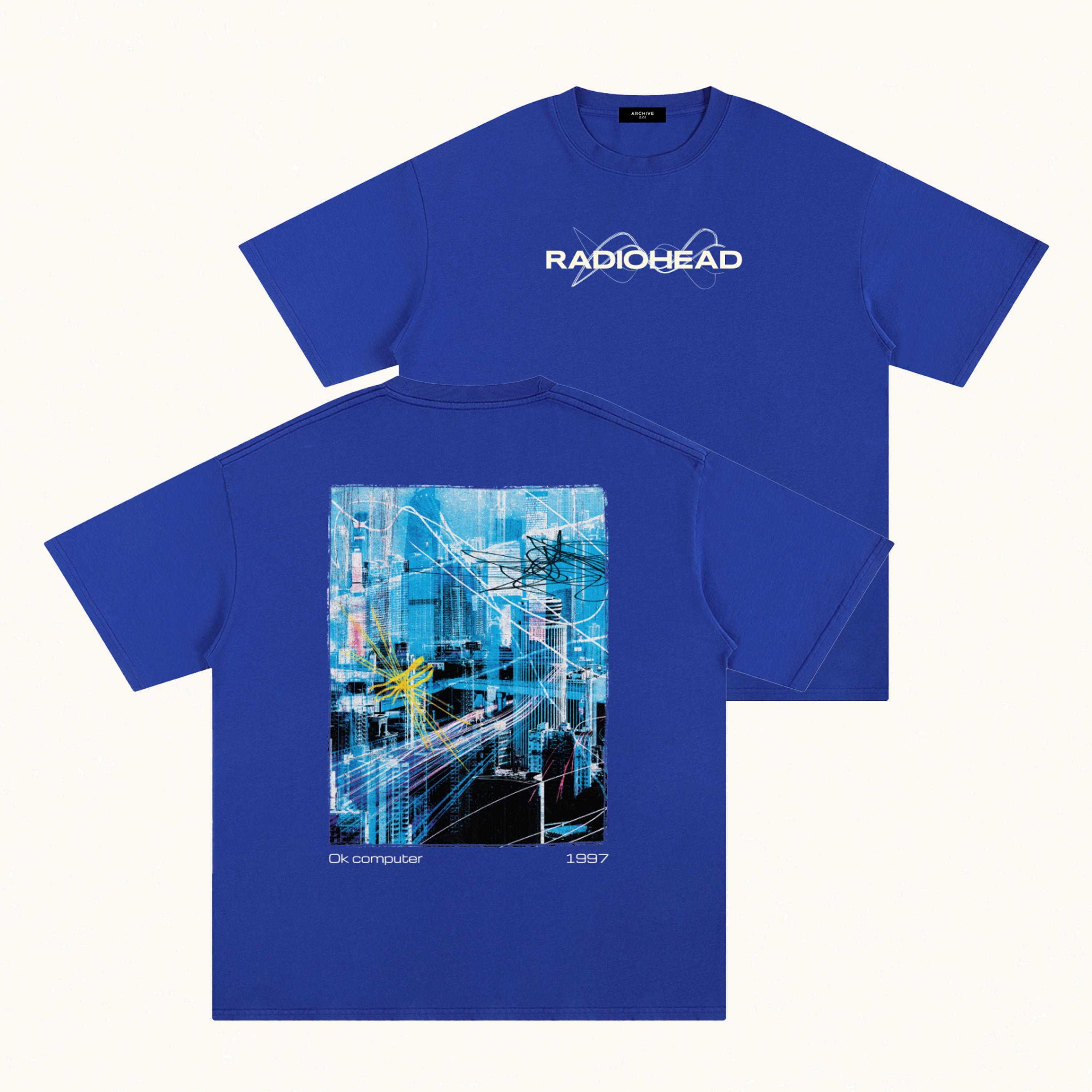 Radiohead Ok Computer Tee - Etsy