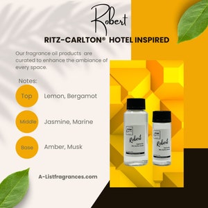 Hotel Scent Fragrance Diffuser Oil - Ritz Carlton Hotels® Inspired