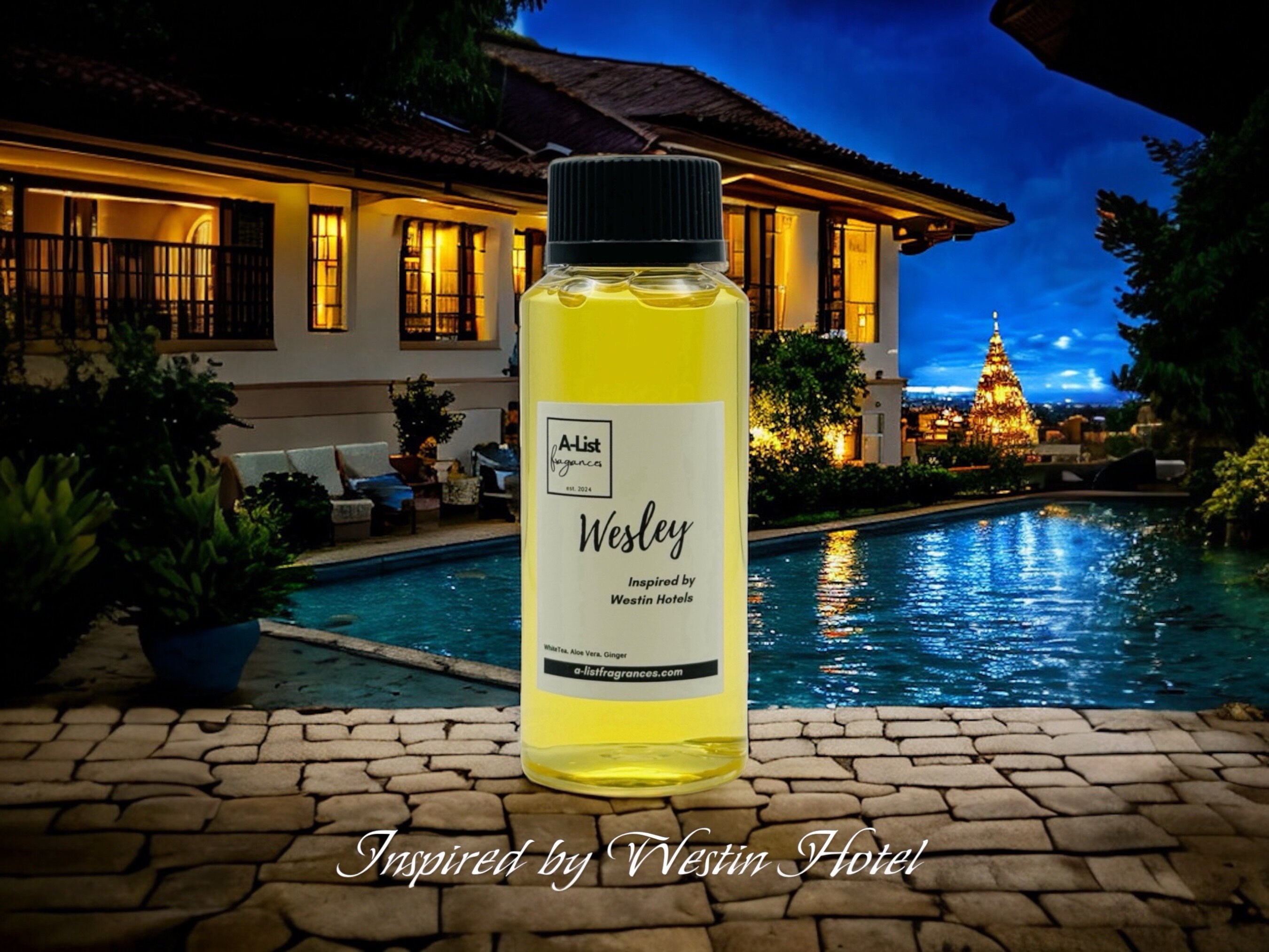 Westin Hotel® Inspired Fragrance Diffuser Oil Scented Aromatherapy Essential Oil for Cold Air