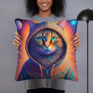 Cool Cat - Basic Pillow