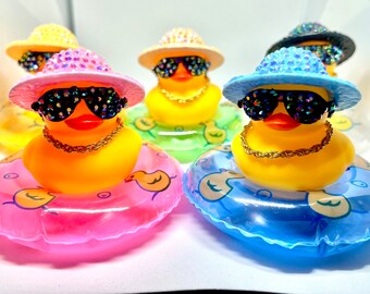 Rhinestone beach ducks