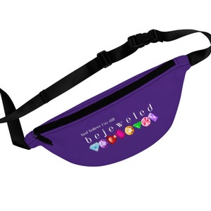 Bejeweled fanny pack top