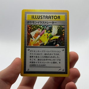 Pikachu Illustrator Pokémon Card Collectible/Gift/Display