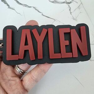 Personalized Name Keychain Back To School Bag Tag Custom Acrylic Name Tag  Custom Keychain Backpack Name Keychain Fot Kid