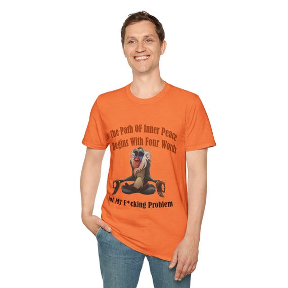Sarcasm Tee, Not my problem, Lion King