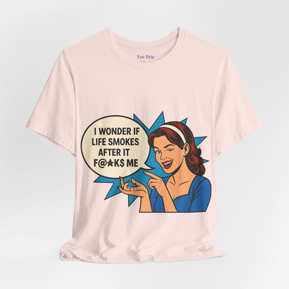 Funny Quote Shirt, Life Is Hard Shirt, Women Graphic Design Shirt, Short Sleeve Casual Tee, Soft Cotton Summer Shirt
