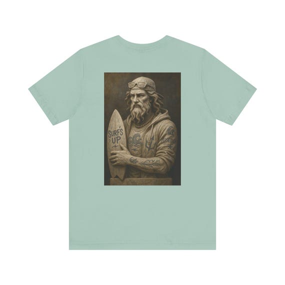 Surfing Vibes Unisex Tee | Beach Wear, Summer Gift, Retro Surf Style, Casual Fashion, Adventure Clothing