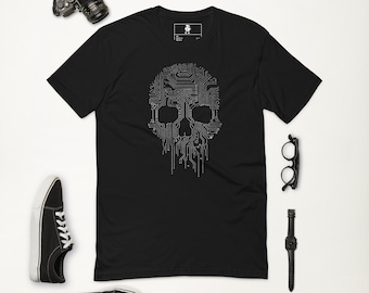 Death in Digital Short Sleeve T-shirt