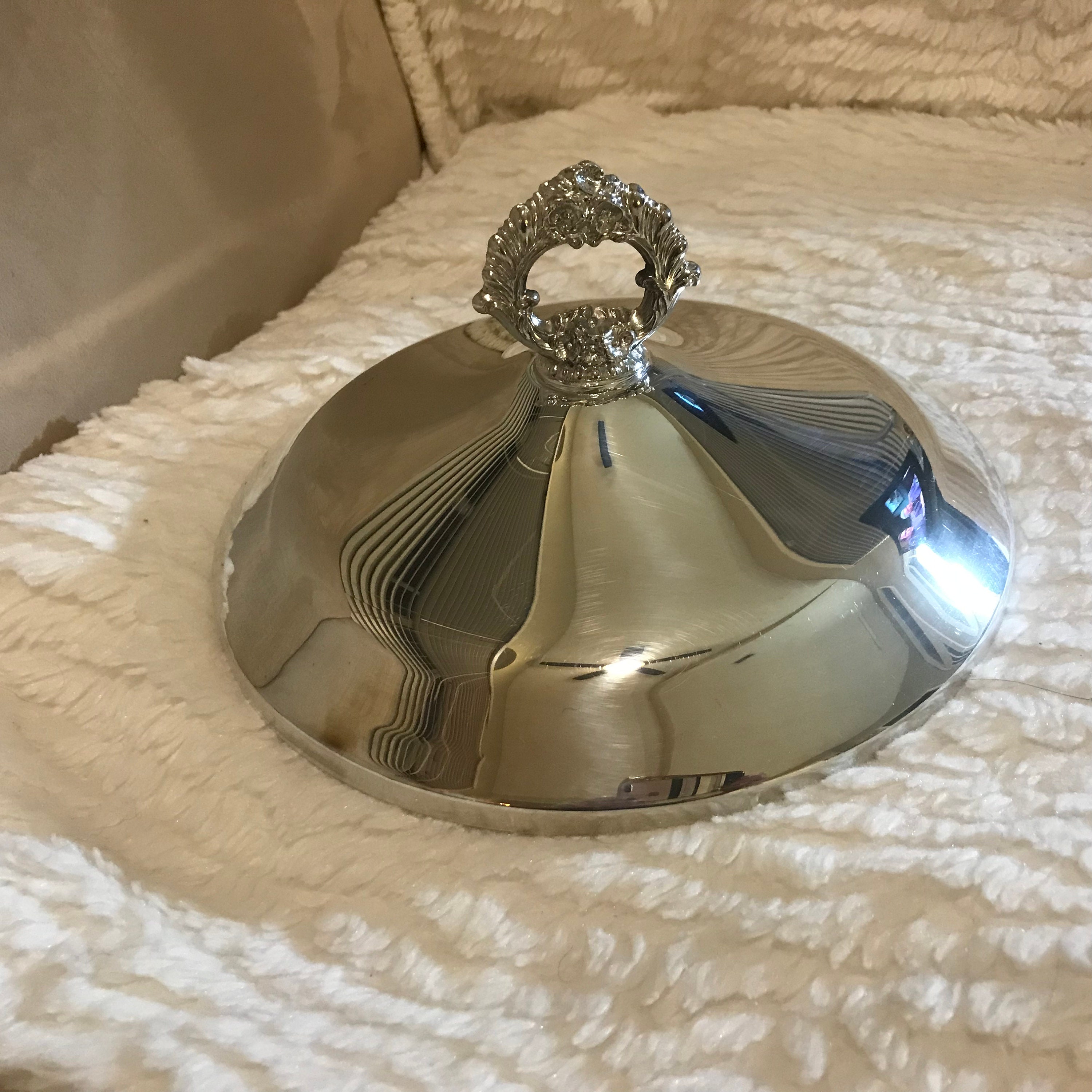 Vintage F.B. Rogers Silver Co. Covered Casserole Dish Etsy