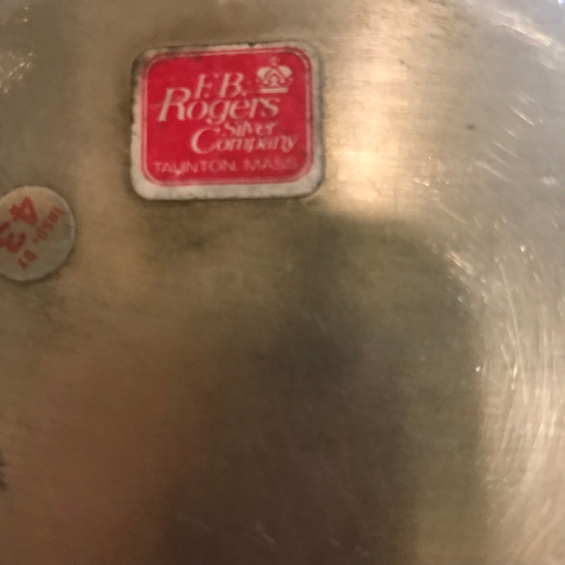 Vintage F.B. Rogers Silver Co. Covered Casserole Dish Etsy