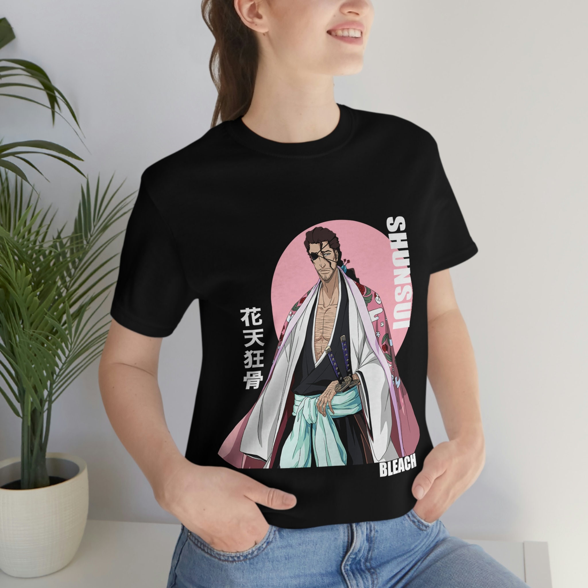 BLEACH TYBW Shunsui Kyoraku Anime Tshirt Bleach Tshirt Etsy Australia