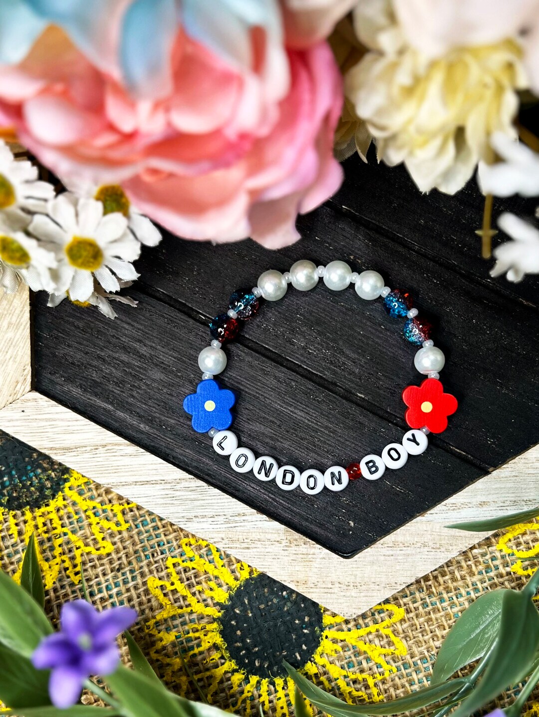 London Boy Friendship Bracelet for Swifties Taylor Swift Etsy