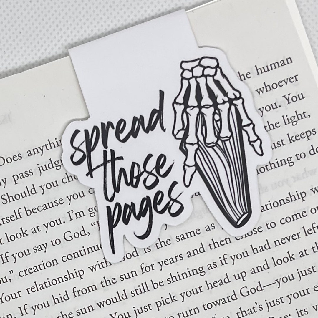 Spread Those Pages Bookmark the Perfect Companion for Book