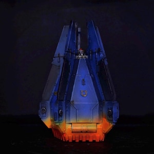 Warhammer 40k Painting Service | Pro Painted Space Marine Army | Aangepaste commissies voor dreadnought en drop-pods