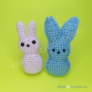 Marshmallow Bunny Crochet Plush Amigurumi