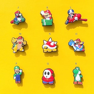 Super Mario Shoe Charms /Luigi and Princess Peach Shoe Charms / Shoe Charms for kids and adults/Shoe Accessories image 3