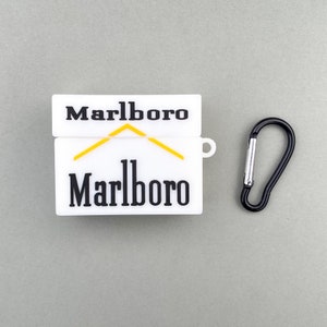 Malboro Inspired AirPod Case | Stylish AirPodCase | Wireless Charge Compatible Case | AirPod Pro, AirPod 1 & 2 |