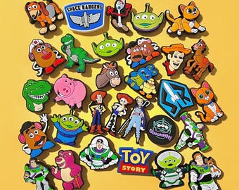Toy Story Shoe Charms / Andy's Toys Shoe Charms / Cute Shoe Charms / Shoe Charms for kids / Shoe Charms for adults