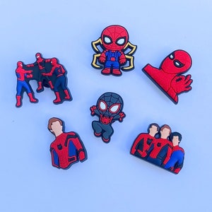 Spiderman Shoe Charms - Hero Shoe Charms - Shoe Accessories