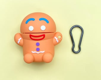 Gingy Inspired AirPod Case | Stylish AirPodCase | Wireless Charge Compatible Case | AirPod 1/2 |