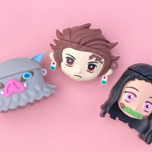 Anime Inspired AirPod Case | Stylish AirPodCase | Wireless Charge Compatible Case | AirPod Pro, AirPod 1 & 2 |
