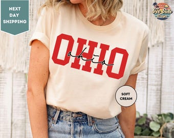 Retro Ohio Shirt, Ohio Home Shirt, Ohio State Shirt, Vintage Style Ohio Tee, Game Day Shirt, Ohio Lover Tee, Ohio Gift