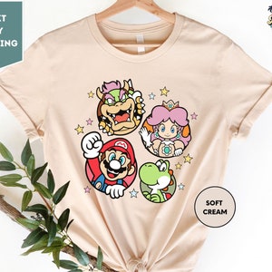Princess Peach Shirt, Feeling Peachy, Pink Princess, Princess Peach And Friends World Shirt, Super Mario Shirt