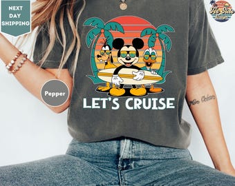 Camisetas Comfort Colors para cruceros Disney, vacaciones familiares en crucero Disney, camiseta Disney, camiseta de viaje, camiseta de pirata Disney.