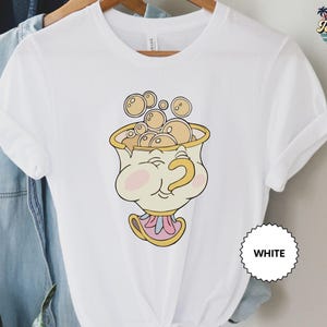 Chip Shirt, Beauty and The Beast Shirt, Disneyland Shirts, Disney Shirt, Disneyland Shirt, Disney World Shirt T-shirt image 3